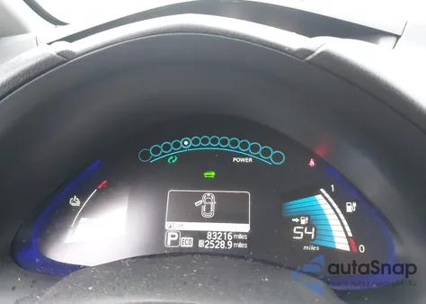 2015 Nissan Leaf Sl z USA, uszkodzony, nr VIN 1N4AZ0CPXFC306557